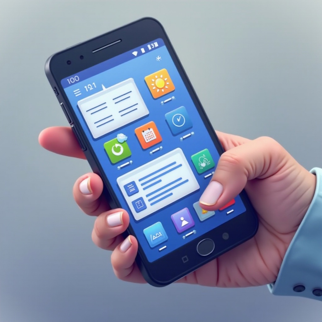 was sind widgets beim handy