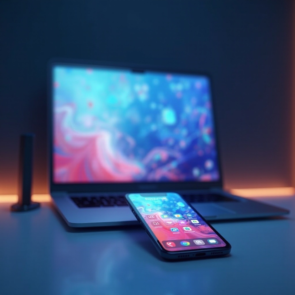 handy mit bildschirm verbinden